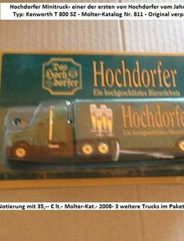 Hochdorfer Minitruck Sortiment - 4 Stück- Original verpackt- lesen-schauen- - Mahlberg