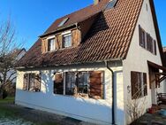 Schön gelegenes Einfamilienhaus mit Garage u. großem Garten in Lenningen-Hochwang. - Lenningen