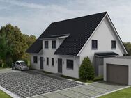 Traumhafte Südlage und Garage - Neubau-Doppelhaushälfte mit Baugenehmigung für kurzfristigen Baustart - Ahrensburg