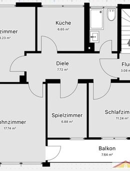 3 ZKB kernsanierte Wohnung in Bad Berleburg - Aue zu vermieten. - Bad Berleburg