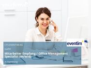 Mitarbeiter Empfang / Office Management Specialist (m/w/d) - Hamburg