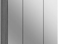welltime Badezimmerspiegelschrank LUCCA, TOPSELLER!, Breite 60cm, 3 Spiegeltüren, 9 Fächer, 6 Fachböden Badmöbel, Badschrank, Schrank, Wandschrank, Bad, Badezimmer