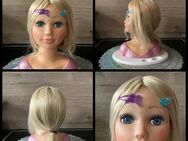 Frisierkopf | Schminkkopf | Blonde Haare | Haarstyling | Puppe - Dresden