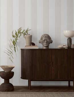 A.S. Création Vliestapete Pure Elegance Streifen Tapete Mustertapete Landhaus Landhaus, strukturiert, matt, (1 St), Vliestapete gestreift für Schlafzimmer Küche Wohnzimmer Streifen Flur
