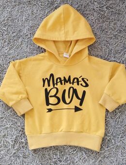 Kapuzenpulli „Mama's Boy“, Größe 80 - Münster (Hessen)