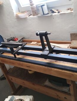 Drechselbank mit 4 Backenfutter - Schöffengrund