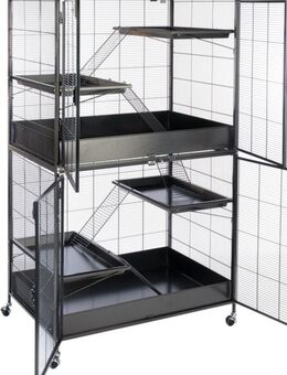 Metall-Käfig für Kleintiere, Käfig, + Zubehör - Einhausen (Hessen)