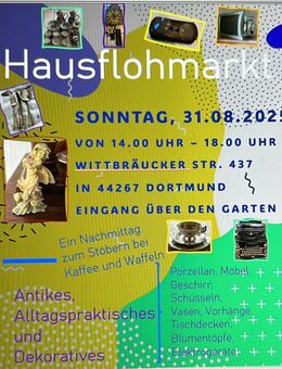 Hausflohmarkt - Dortmund