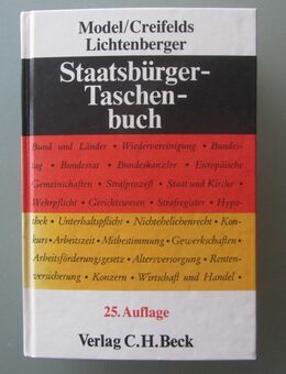 Staatsbürger-Taschenbuch 1991 + Nachtrag - Münster