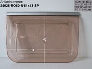 Original Wohnwagenfenster ca 61 x 43 Roxite 80 D 401 (ca BJ 1990-2000) - neue Lagerware mit Kleber-Resten - Sonderpreis - Schotten Zentrum