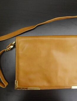 Leder Tasche Echtleder Handtasche braun Fiaschi Italy Vintage Retro 15,- - Flensburg