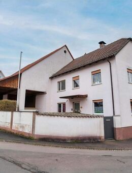 Einfamilienhaus mit Scheune - Ländlicher Wohntraum mit viel Platz! - Oberthulba