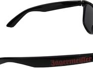 Jägermeister - - Sonnenbrille mit schwarzen Bügel - Schriftzug - Filterkategorie 3 - Doberschütz
