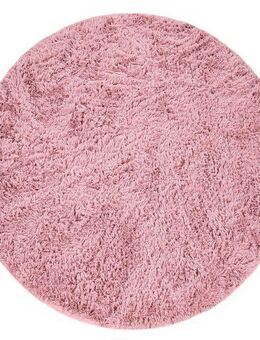 Paco Home Hochflor-Teppich Silky 591, rund, Höhe: 37 mm, Uni Farben, besonders weich und kuschelig