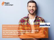 Kaufmännischer Sachbearbeiter (m/w/d) im Vertrieb für den nationalen und internationalen Handel - Königsbrunn