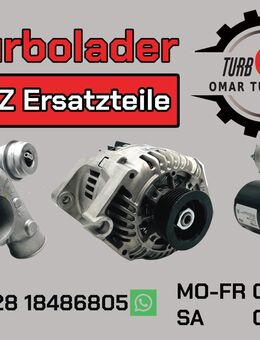 Turbolader Lichtmaschinen Anlasser Reparaturen Instandsetzungen BMW Volkswagen Audi Seat Skoda Porsche Mercedes-Benz Ford Hyundai Mini Smart Citroen Peugeot - Wachtberg