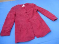 NEU * Blumen * Blüten * Flower- Power * Paisley * Cupro Seide * Kragenlos * Anzug * Kostüm * Blazer "GERRY WEBER" Gr. 40- 42/ M * kirsch * bordaux * dunkel- rot * - Riedlingen
