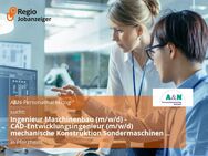 Ingenieur Maschinenbau (m/w/d) - CAD-Entwicklungsingenieur (m/w/d) mechanische Konstruktion Sondermaschinen / verfahrenstechnischer Sonderanlagenbau - Pforzheim