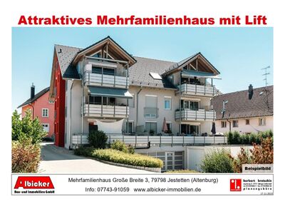 3 Zimmerwohnung OG mit Balkon ca. 86 m² mit Lift, Klimafreundlicher Neubau- Jestetten Altenburg