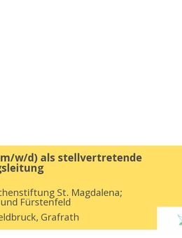 Erzieherin (m/w/d) als stellvertretende Einrichtungsleitung - Grafrath