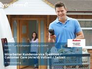Mitarbeiter Kundenservice Spedition / Customer Care (m/w/d) Vollzeit / Teilzeit - Reichenberg (Bayern)