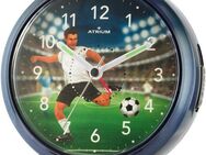 Atrium Quarzwecker A932-5 Kinderwecker,Fußball,Geschenkidee,Kinderzimmer,Schulanfang,Geburtstag
