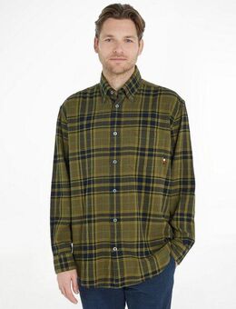 Tommy Hilfiger Langarmhemd TONAL TARTAN SHIRT