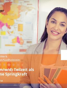 Erzieher (m/w/d) Teilzeit als hausinterne Springkraft - Seestermühe