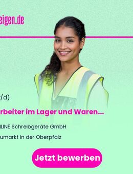 Mitarbeiter im Lager und Wareneingang (m/w/d) - Neumarkt (Oberpfalz)