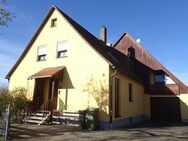 Brombachsee-Nähe: 1- bis 2-Familienhaus in Großweingarten mit großem Garten & herrlicher Fernsicht - Spalt