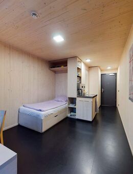 DIE ZIMMEREI | Ideal für Praktikant:innen: möblierte 1-Zimmer-Wohnung in Wilhelmsburg | Basic Bude - Hamburg