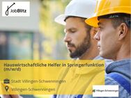 Hauswirtschaftliche Helfer in Springerfunktion (m/w/d) - Villingen-Schwenningen