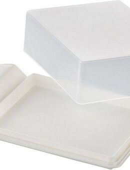 Ruco Butterdose mit Deckel, 2er Set, Kunststoff, (2-tlg), Butterglocke 250 g, Made in Germany