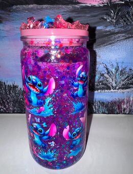 Schneekugel Becher Snowglobe Disney Stitch - Bitterfeld-Wolfen