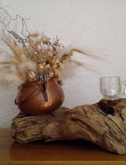 Tischdeko handgefertigter aus Schwemmholz - Schwanau