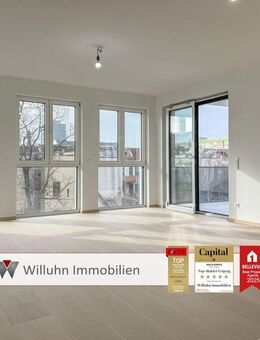 Wohntraum im Zentrum: Offenes Wohnkonzept und 2 Balkone | Aufzug | Parkettboden - Leipzig