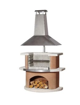 Buschbeck Grillkamin Kampen Terracotta-Weiß #L189 - Birkenfeld (Baden-Württemberg)