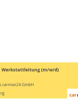 Service und Werkstattleitung (m/w/d) - Cadolzburg