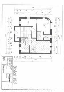 2 Zimmer Wohnung mit einer kleinen Terrasse