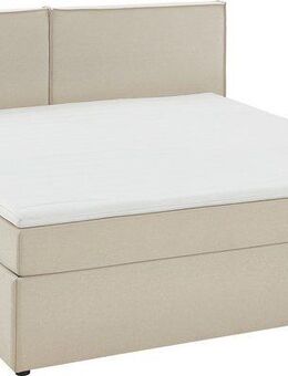 ATLANTIC home collection Boxbett NIKITA, bodentiefes Bett, wahlweise mit Matratze und Topper