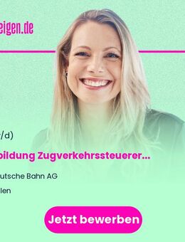 Ausbildung Zugverkehrssteuerer mit Weiterbildung Fachwirt:in für den Bahnbetrieb 2026 (w/m/d) - Heidenheim (Brenz)