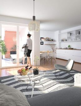 "Friedrichspark": Großer Wohnbereich, sonniger SW-Balkon, Tageslichtbad, offene Wohnküche, KfW 55! - Villingen-Schwenningen