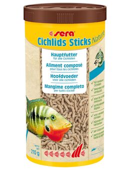 sera Cichlids Sticks Nature - Sparpaket: 2 x 1000 ml