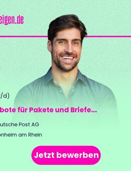 Postbote für Pakete und Briefe (m/w/d) - Monheim (Rhein)