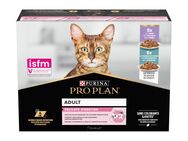 PURINA PRO PLAN Cat Adult Delicate Digestion 10 x 85 g - Truthahn und Hochseefisch