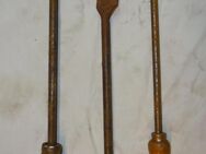 Alte Hammerlötkolben ( Nr 6 ) aus Kupfer mit Holzgriff, 125 gr, 250 gr, 250 gr genietet - Schönau (Baden-Württemberg)