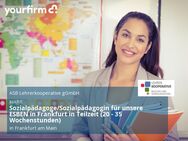 Sozialpädagoge/Sozialpädagogin für unsere ESBEN in Frankfurt in Teilzeit (20 - 35 Wochenstunden) - Frankfurt (Main)