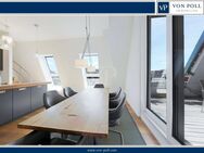 Beeindruckende Dachgeschosswohnung: Teilmöbliert mit hochwertiger Ausstattung, Kamin und 360° Blick über Berlin - Berlin