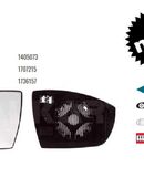 SPIEGELGLAS LINKS BEHEIZT FORD C-MAX 2 GALAXY WM 1736157 1707215 in 44319