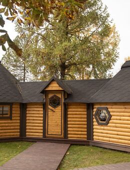 Kota Glamping Grillkota Sauna Saunakota 16.5 + 9.2m² Fichte NEU - Rietberg